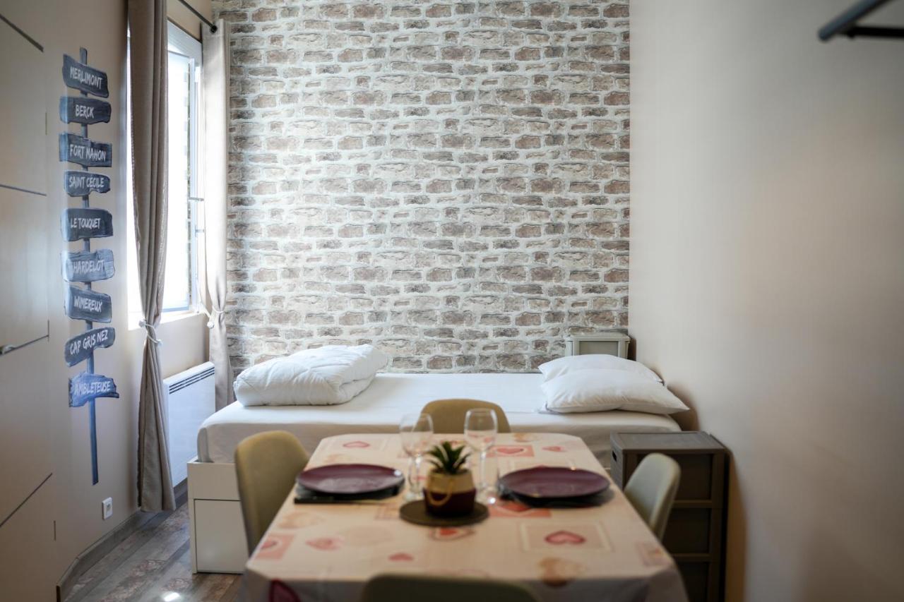 Matolo, grand studio à 150m de la plage Cayeux-sur-Mer Exterior foto